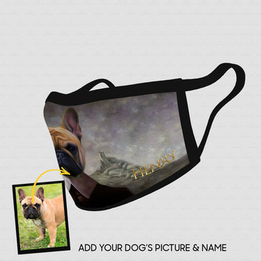 Personalized Dog Gift Idea - Royal Dog's Portrait 67 For Dog Lovers - Cloth Mask